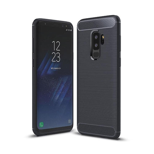 Forcell carbon гръб за samsung galaxy s9 plus графит - TopMag