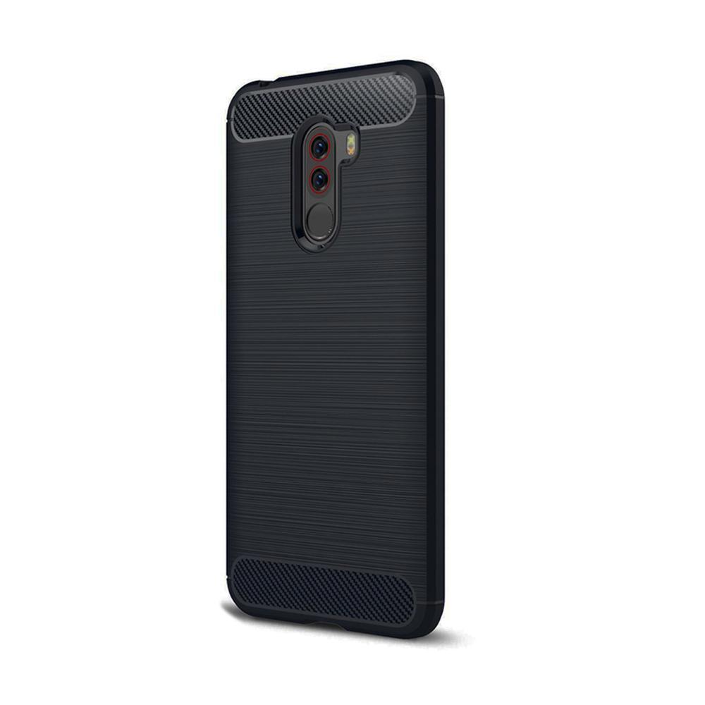 Forcell carbon гръб за xiaomi pocophone f1 графит - TopMag