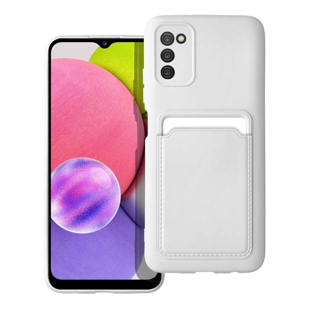 Forcell card гръб за samsung a03s white - TopMag