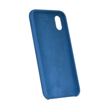 Заредете изображение във визуализатора на галерията – Forcell цветен силиконов гръб - iPhone x / xs ( дупка за логото ) син - TopMag
