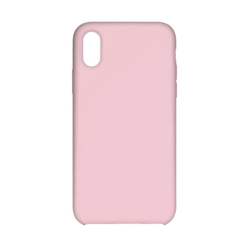 Forcell цветен силиконов гръб - iPhone x / xs розов - TopMag