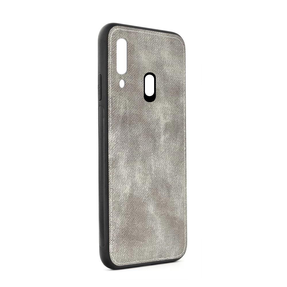 Forcell denim гръб за samsung a40 grey - TopMag