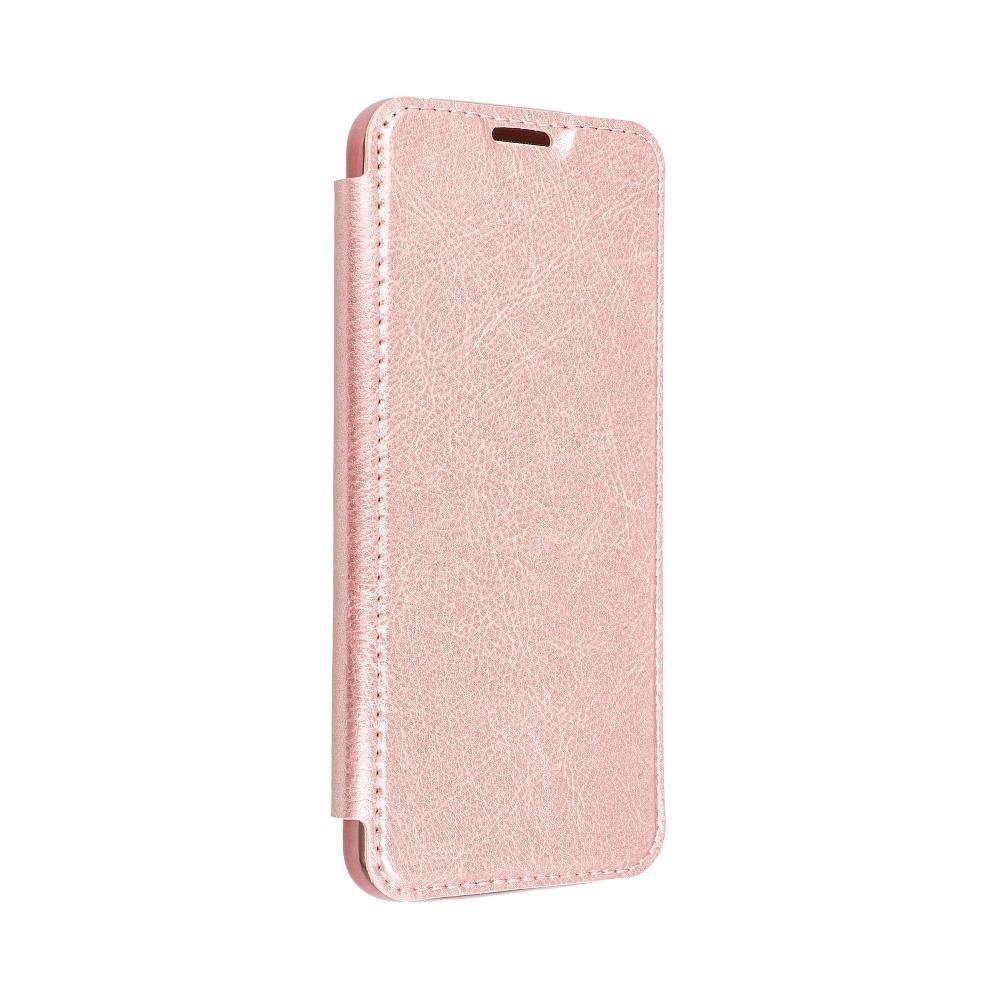 Forcell electro book case for samsung a02s rose gold - TopMag