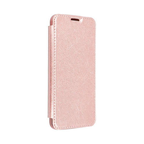 Forcell electro book case for xiaomi redmi note 9t 5g rose gold - TopMag