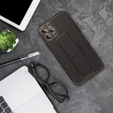 Заредете изображение във визуализатора на галерията – Forcell leather гръб с разтегателна стойка за xiaomi redmi note 10 pro black - TopMag
