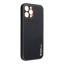 Заредете изображение във визуализатора на галерията – Forcell leather гръб за iphone 13 pro max black - TopMag
