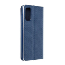 Заредете изображение във визуализатора на галерията – Forcell Luna carbon калъф тип книга samsung galaxy a72 5g blue - TopMag
