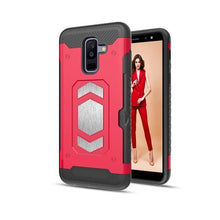 Заредете изображение във визуализатора на галерията – forcell magnet гръб - samsung galaxy a6 plus ( a6+ ) червен - TopMag
