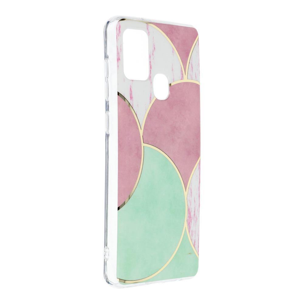 Forcell marble cosmo гръб за samsung a21s design 05 - TopMag