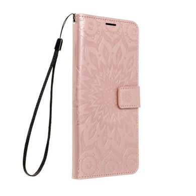 Forcell mezzo калъф тип книга за iphone 13 pro mandala rose gold - TopMag