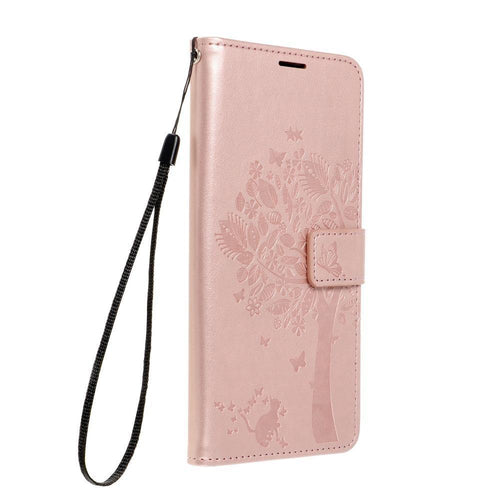 Forcell mezzo калъф тип книга за samsung galaxy xcover 4 tree rose gold - TopMag