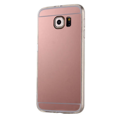 Forcell mirro гръб за samsung galaxy S6 edge Plus розов - TopMag