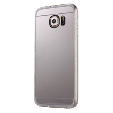 Forcell mirror гръб за samsung galaxy S6 сребърен - TopMag