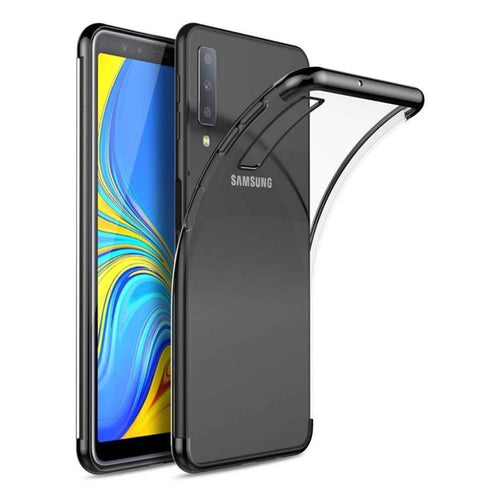 Forcell new electro гръб - samsung galaxy a7 2018 черен - TopMag