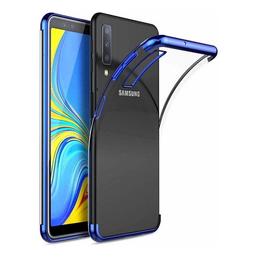 Forcell new electro гръб - samsung galaxy a7 2018 син - TopMag