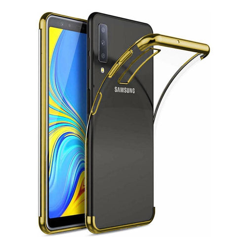 Forcell new electro гръб - samsung galaxy a7 2018 златен - TopMag