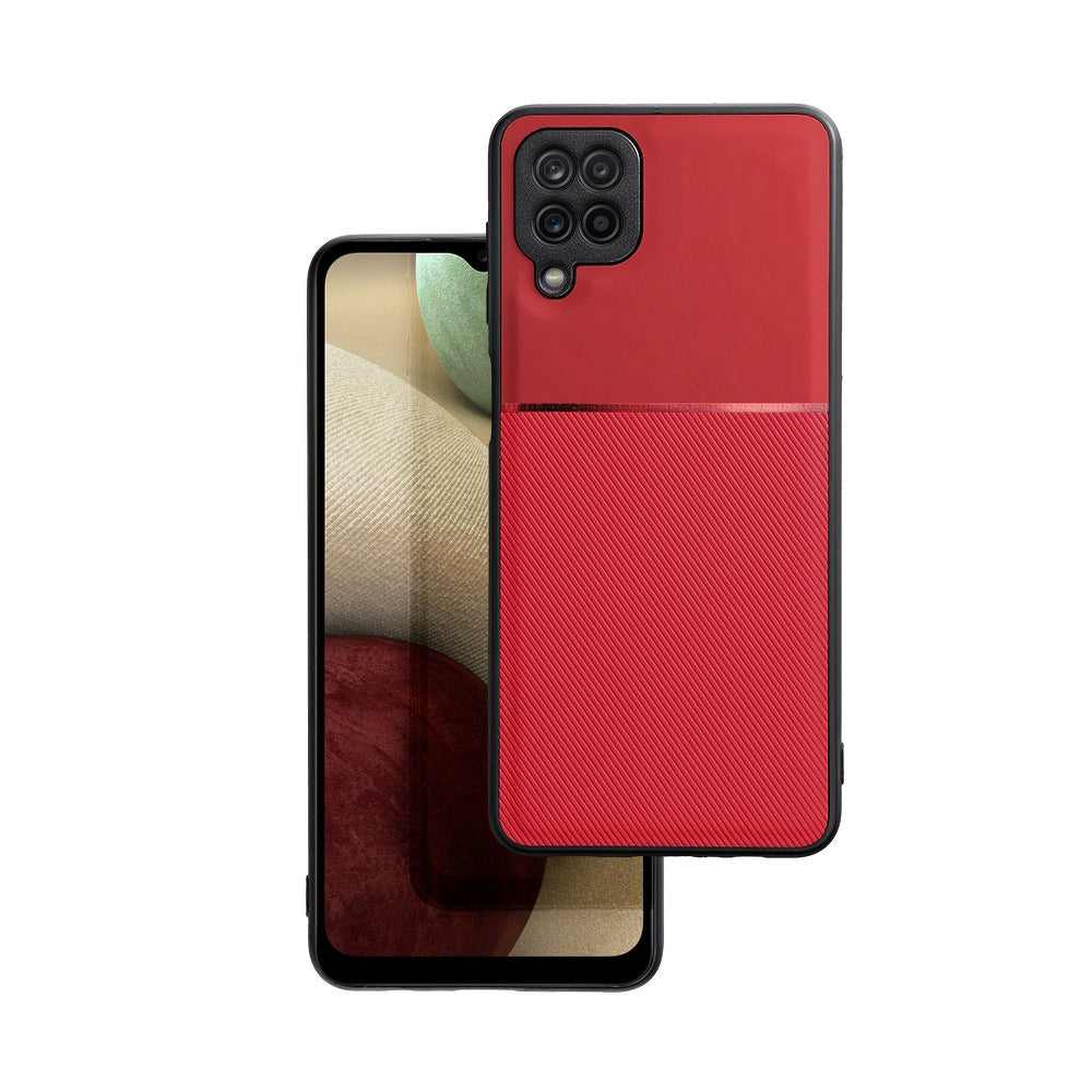 Forcell noble гбръб за samsung a12 red - TopMag
