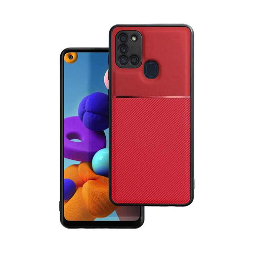 Forcell noble гръб за samsung a21s red - TopMag