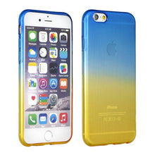 Заредете изображение във визуализатора на галерията – Forcell ombre гръб - iPhone 7 / 8 / SE 2020 син-златен - TopMag
