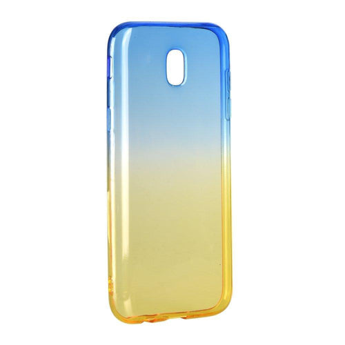 Forcell ombre гръб - samsung galaxy j3 2017 син-златен - TopMag