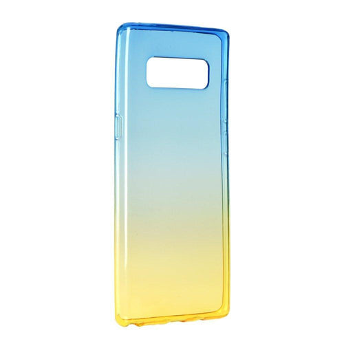 Forcell ombre гръб - samsung galaxy note 8 син-златен - TopMag