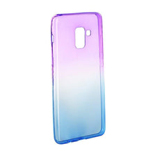 Заредете изображение във визуализатора на галерията – Forcell ombre гръб за Samsung Galaxy A8 / A5 2018 лилав-син - TopMag
