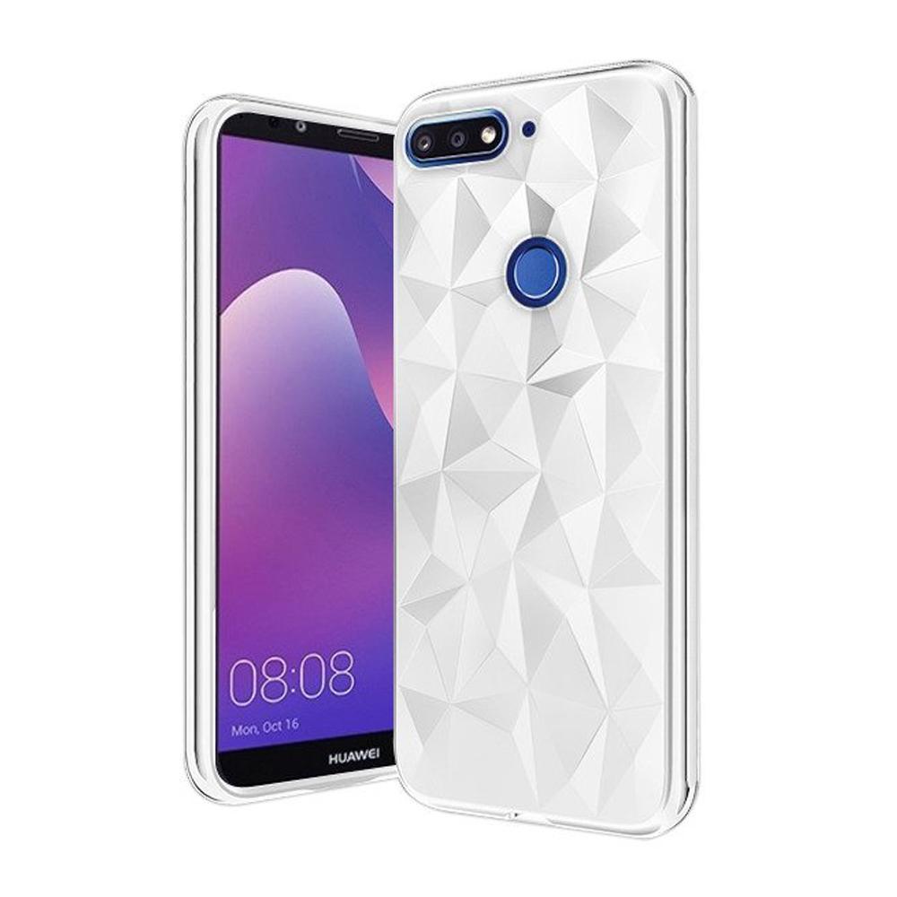 Forcell Prism гръб - huawei y7 prime 2018 бял - TopMag