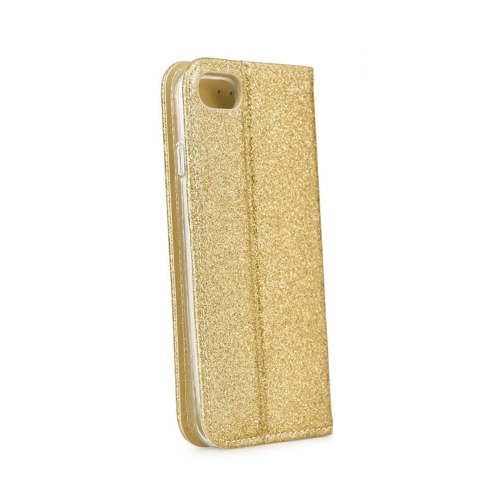 Forcell shining book for motorola moto g 5g gold - TopMag