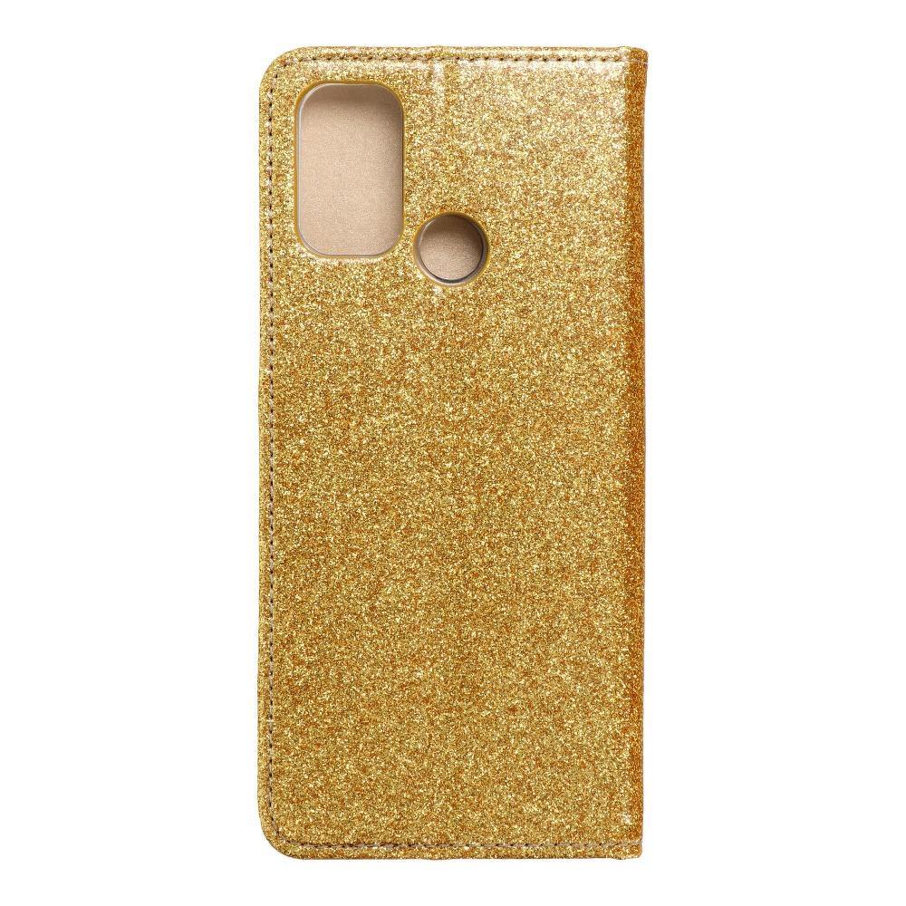 Forcell shining book for  oppo a53 2020 / a53s gold - TopMag