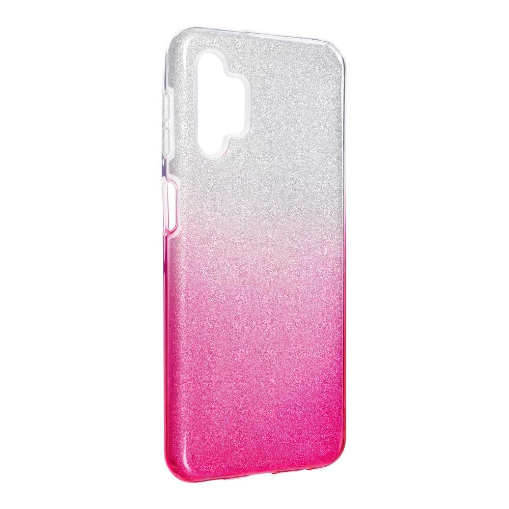 Forcell shining case for samsung galaxy a32 4g ( lte ) clear/pink - TopMag