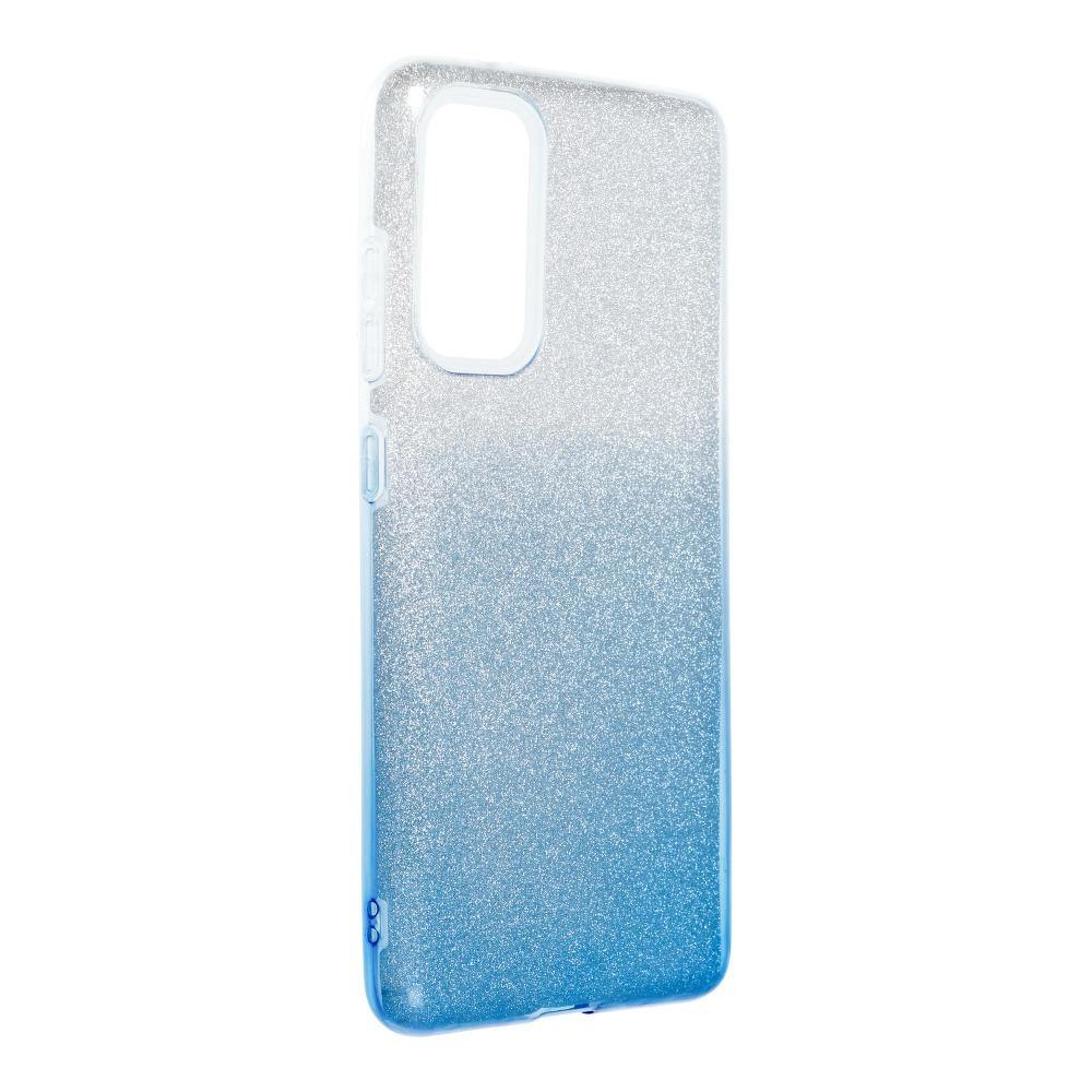 Forcell shining case for samsung galaxy s20 fe / s20 fe 5g clear/blue - TopMag