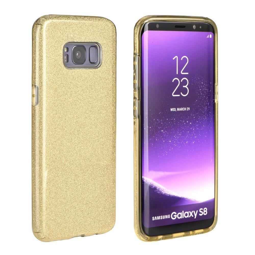 Forcell shining гръб за samsung galaxy a42 5g gold - TopMag