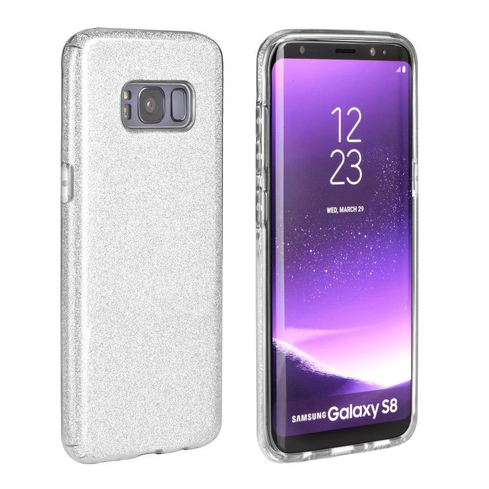 Forcell shining гръб за samsung galaxy a42 5g silver - TopMag