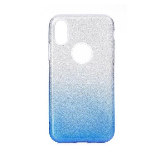 Forcell shining гръб за samsung galaxy m21 clear/blue - TopMag
