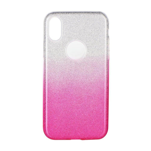Forcell shining гръб за samsung galaxy m21 clear/pink - TopMag