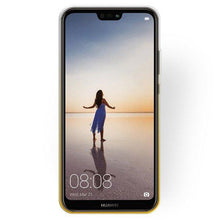 Заредете изображение във визуализатора на галерията – Forcell Shining силиконов гръб - huawei p20 lite сребърен-златен - TopMag
