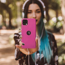 Заредете изображение във визуализатора на галерията – Forcell silicone гръб за samsung galaxy s21 plus hot pink - TopMag
