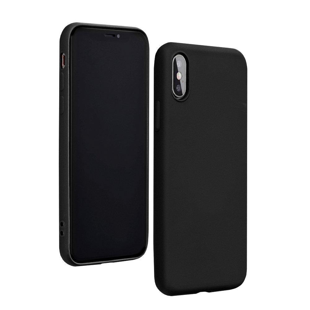 Forcell SILICONE LITE Case for IPHONE 12 PRO MAX black - TopMag