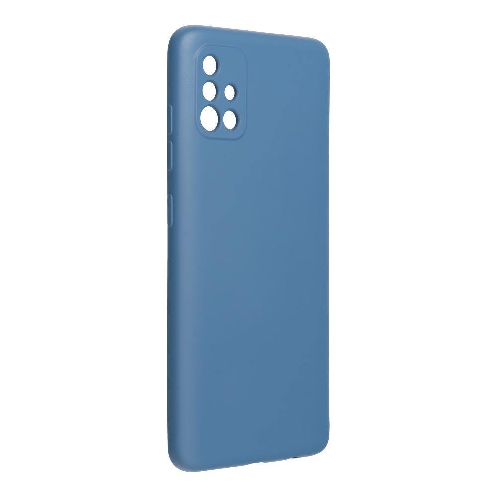 Forcell silicone lite case for samsung galaxy a52 / a52 5g blue - TopMag