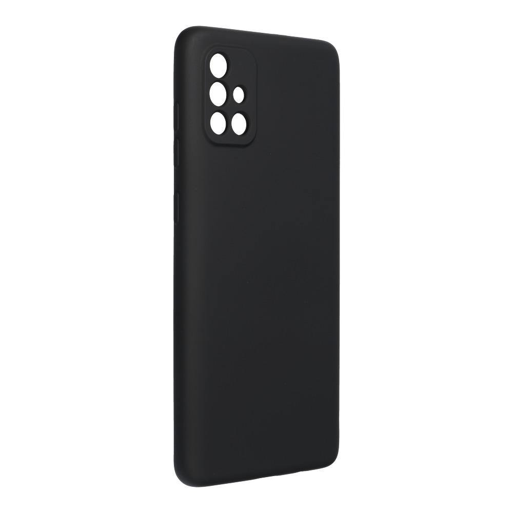 Forcell silicone lite case for samsung galaxy a72 black - TopMag
