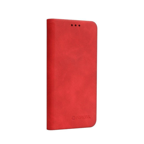 Forcell silk калъф тип книга - iPhone x / xs червен - TopMag