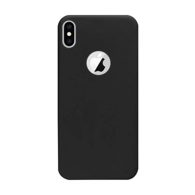 Forcell Soft цветен силиконов гръб - iPhone x / xs черен - TopMag