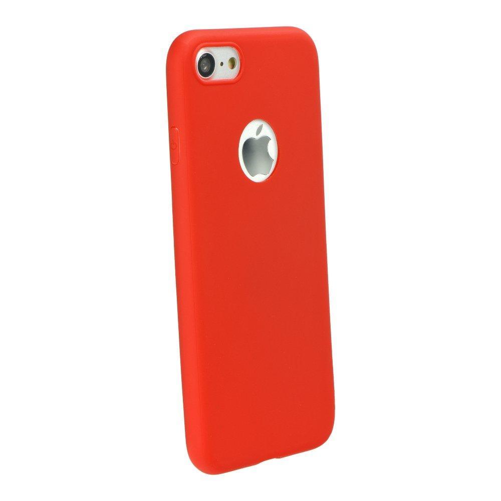 Forcell Soft цветен силиконов гръб за iPhone 5/5s/se червен - TopMag