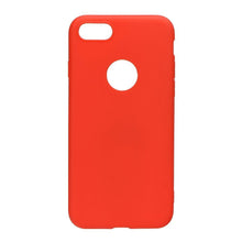 Заредете изображение във визуализатора на галерията – Forcell Soft цветен силиконов гръб за iPhone 5/5s/se червен - TopMag
