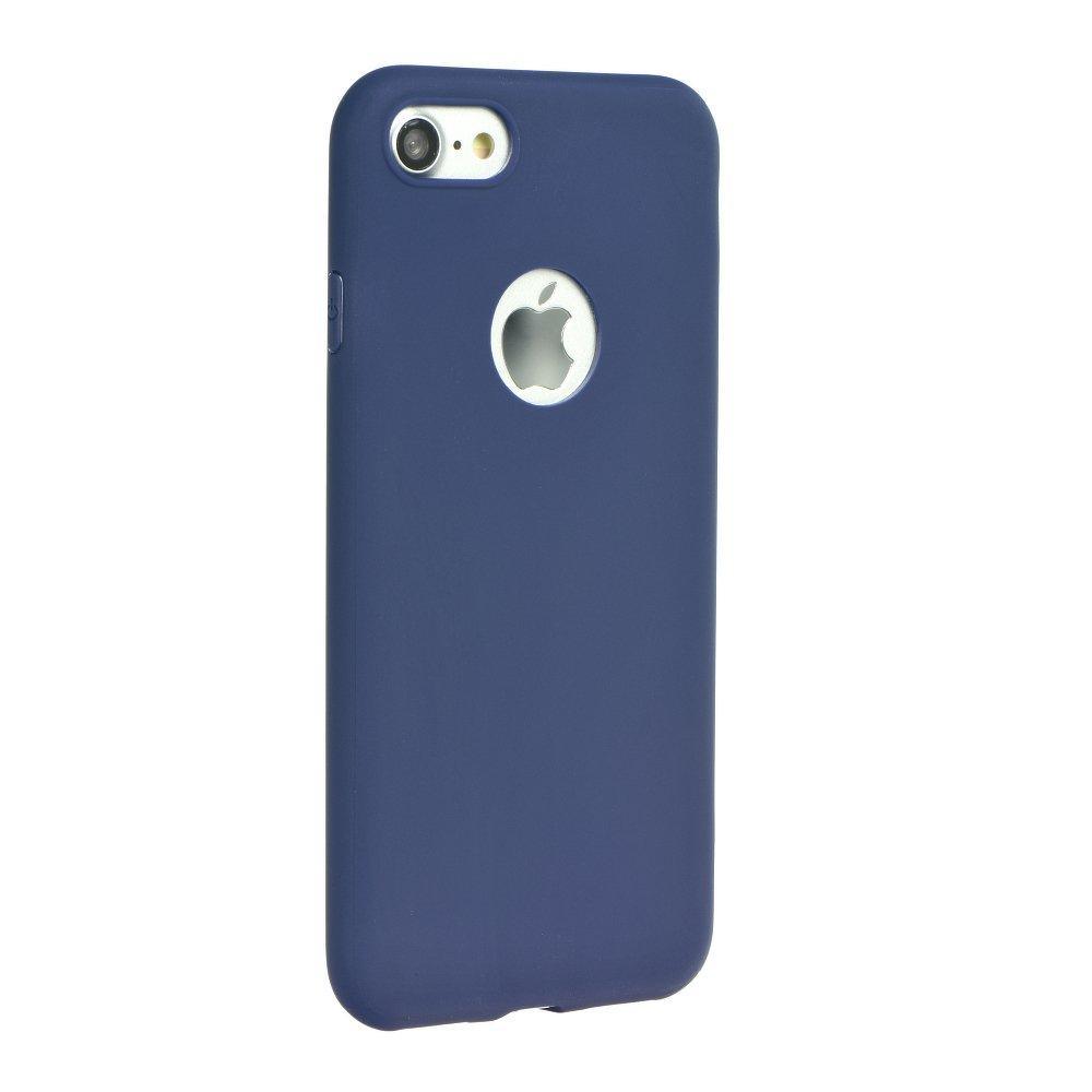 Forcell Soft цветен силиконов гръб за iPhone 5/5s/se тъмносин - TopMag
