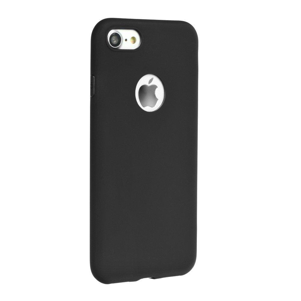 Forcell Soft цветен силиконов гръб за iPhone 6 plus черен - TopMag