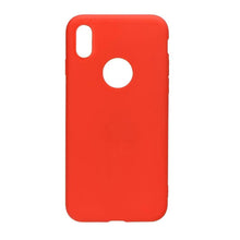 Заредете изображение във визуализатора на галерията – Forcell Soft цветен силиконов гръб за iPhone xr ( 6,1&quot; ) червен - TopMag
