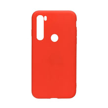 Заредете изображение във визуализатора на галерията – Forcell Soft цветен силиконов гръб за xiaomi redmi note 8 червен - TopMag
