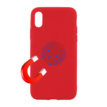 Заредете изображение във визуализатора на галерията – Forcell soft magnet гръб за iPhone xr ( 6,1") червен - TopMag
