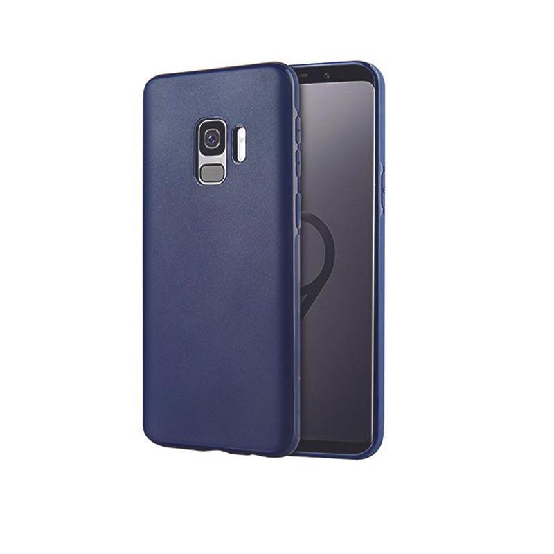 Forcell soft magnet гръб за samsung galaxy s9 тъмносин - TopMag